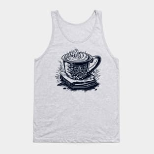 Coffee and books Tank Top